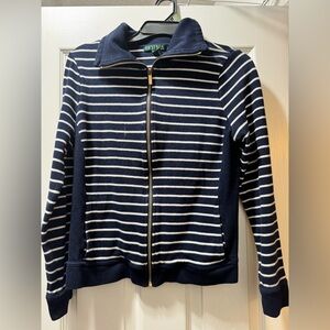 Lauren Ralph Lauren Knit Zipper Jacket